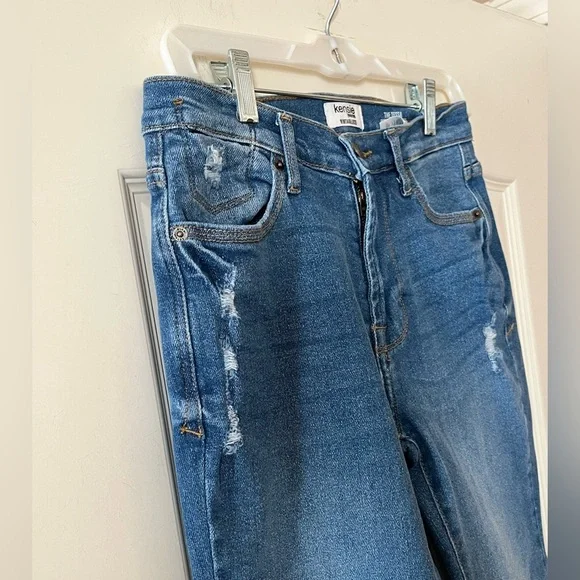 Kensie Medium Wash Jeans High Rise Bootcut “The Tessa” Women’s Size 2 - Picture 4 of 14